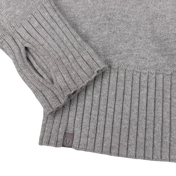 LULULEMON Still Lotus Sweater Sz Small Reversible Frosted Mulberry Lilac - Picture 4 of 7
